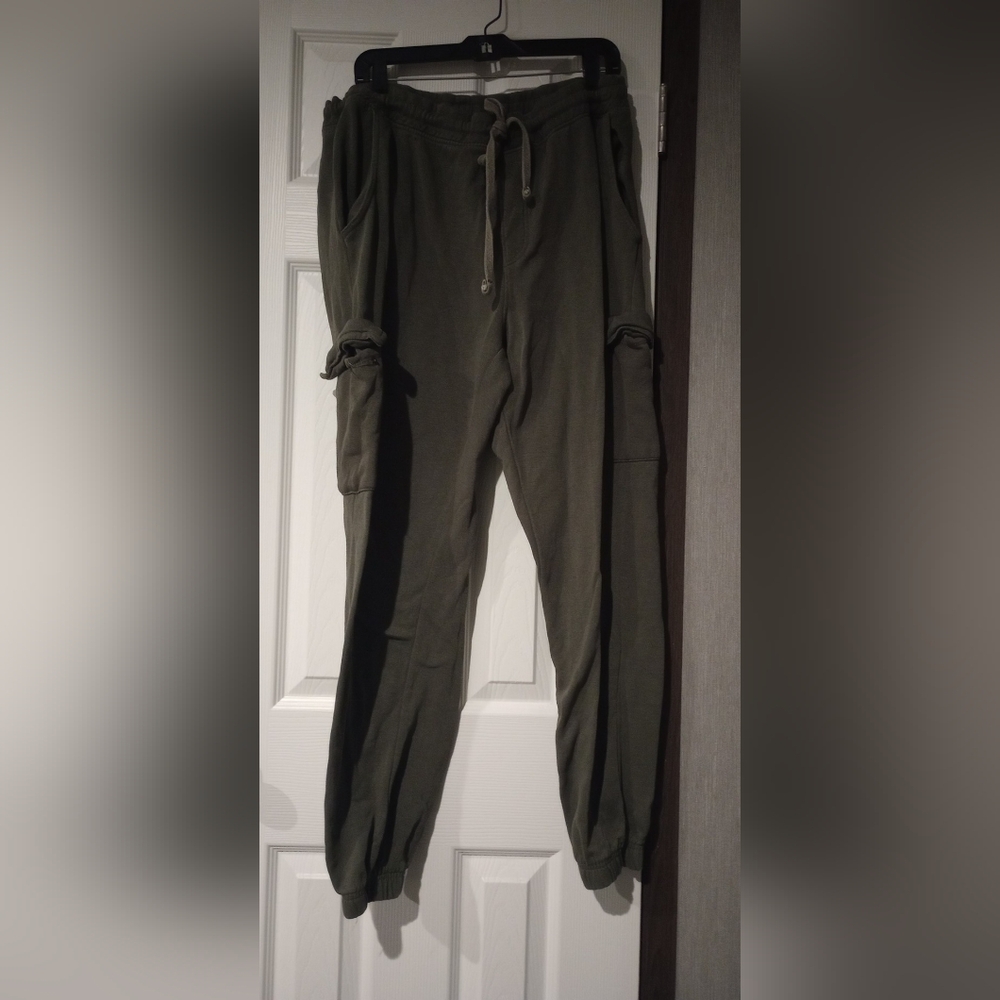 Army Green Samegang Cargo Joggers #joggers #cargo #althletic